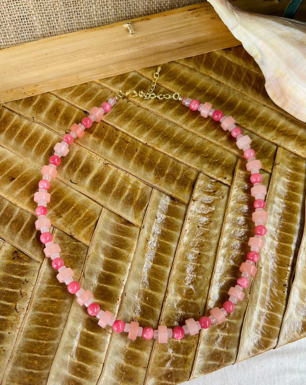 Seashell Blush Necklace