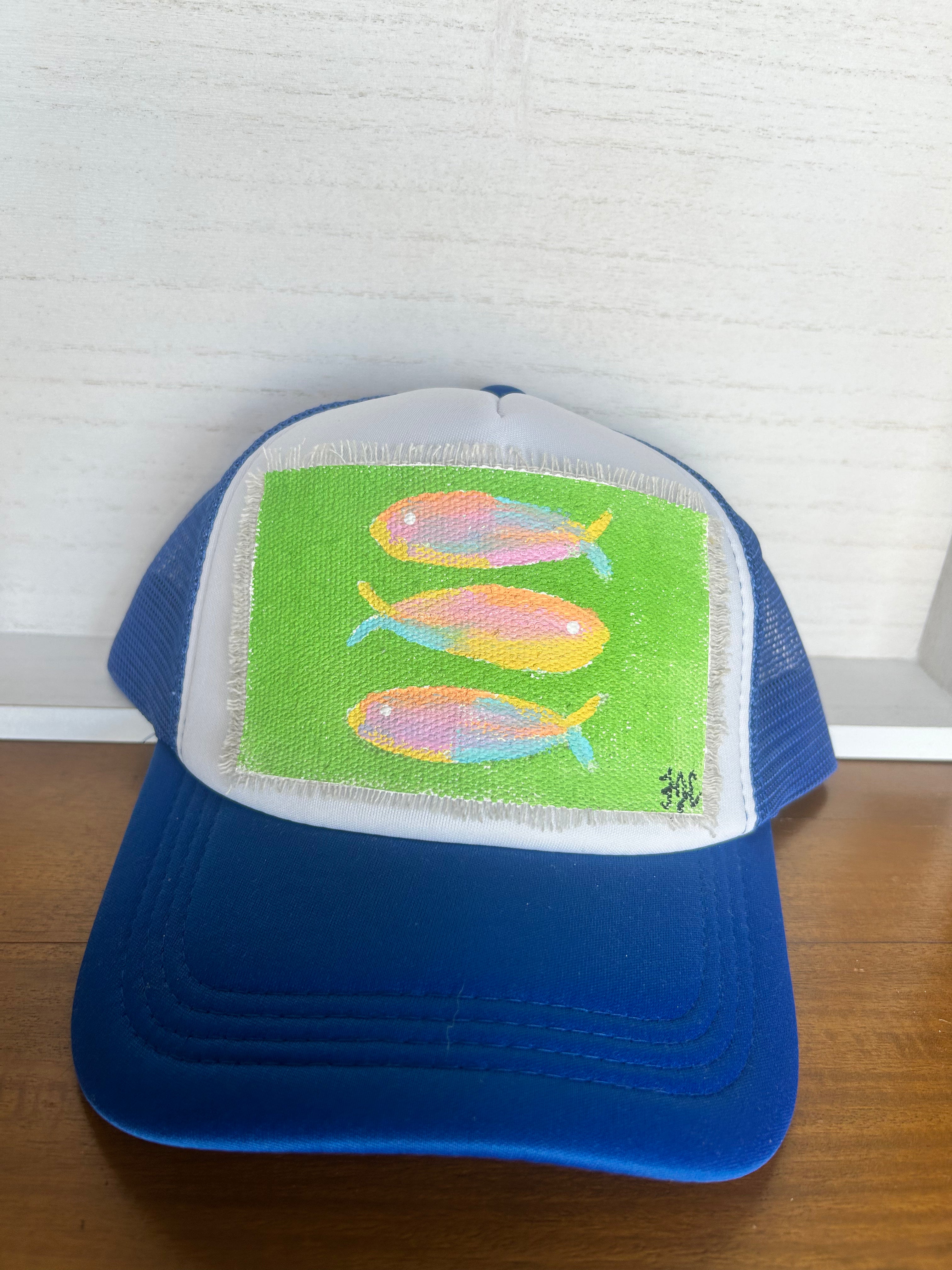 The School Trucker Hat - Dark Blue