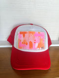 Coral Crush Trucker Hat