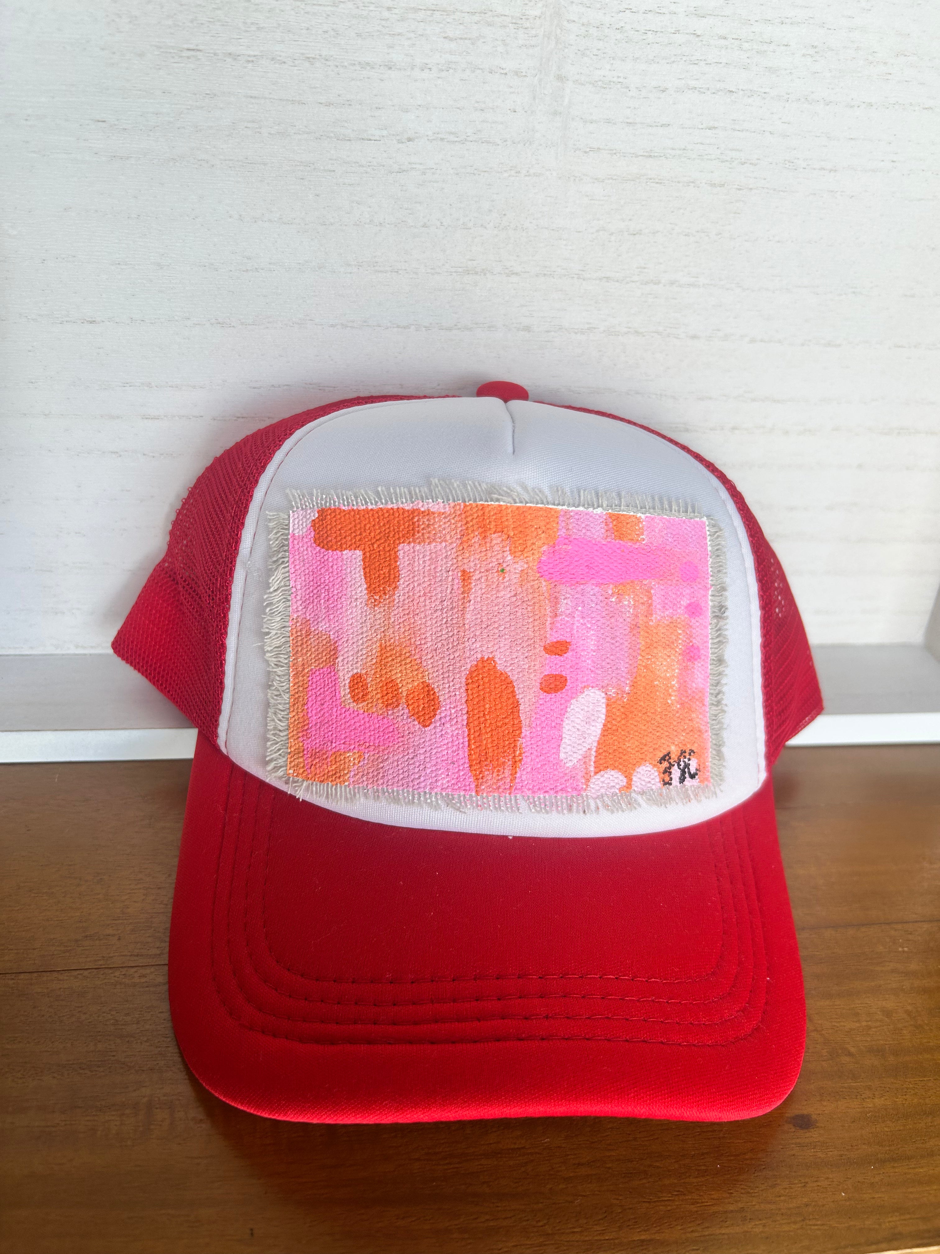Coral Crush Trucker Hat
