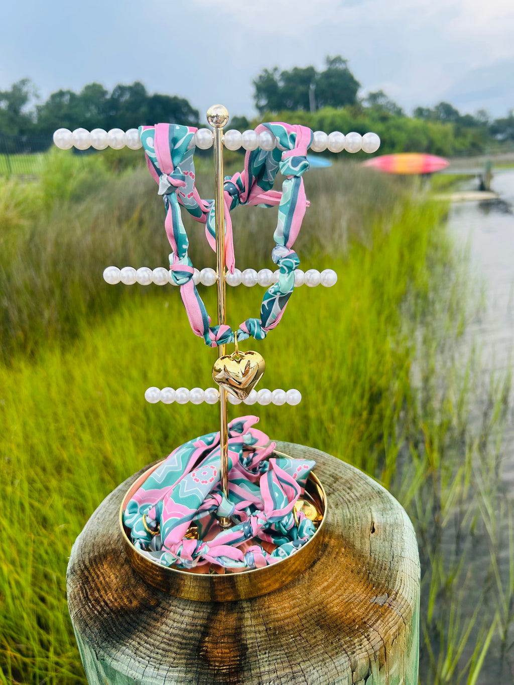 Seaside Social Scarf Necklace