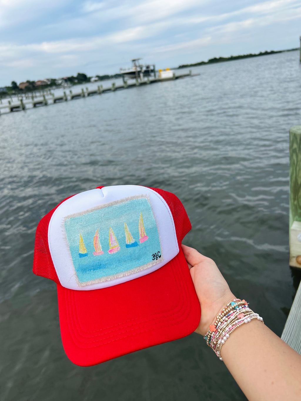 Harbor Lights Trucker Hats
